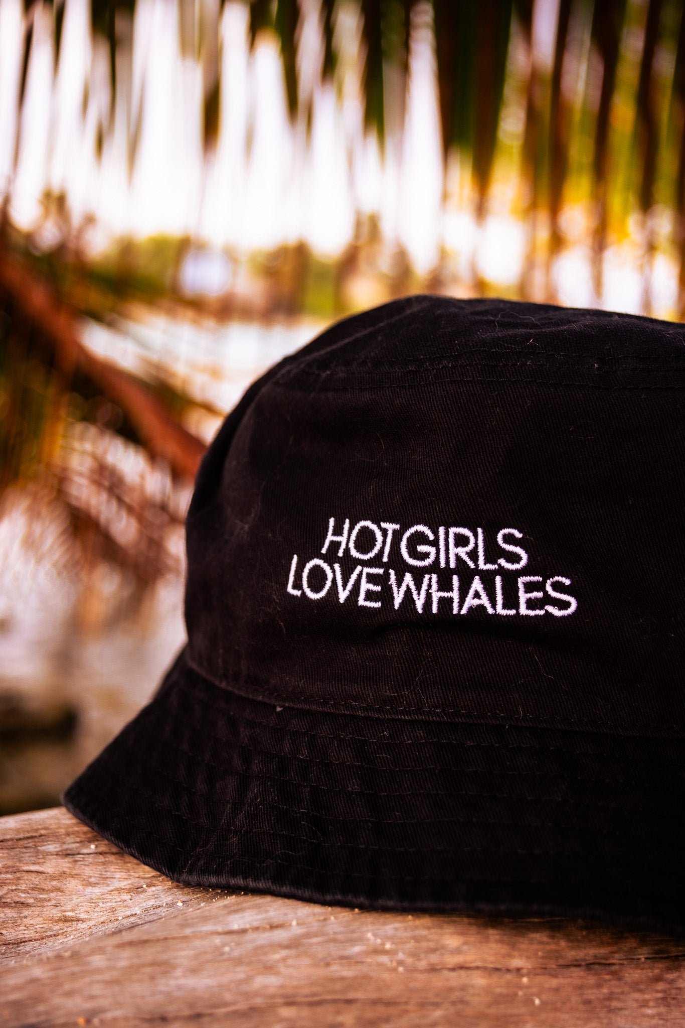 Hot Girls Love Whales Bucket Hat