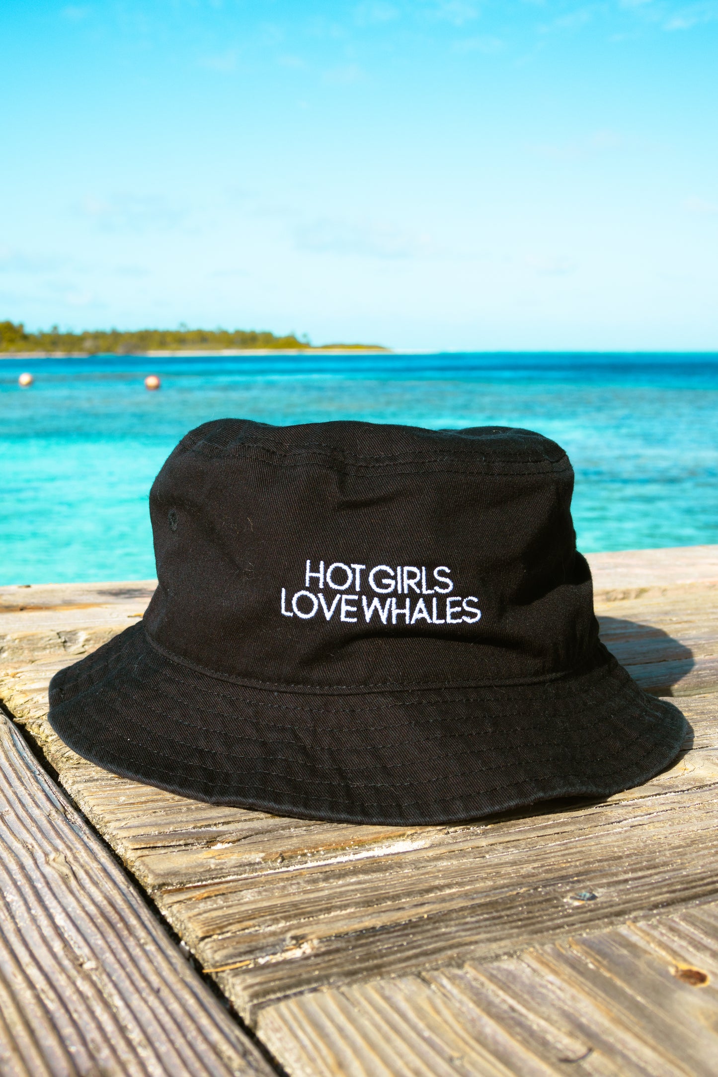 Hot Girls Love Whales Bucket Hat