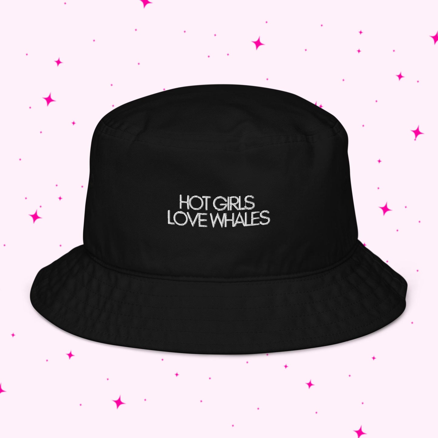 Hot Girls Love Whales Bucket Hat