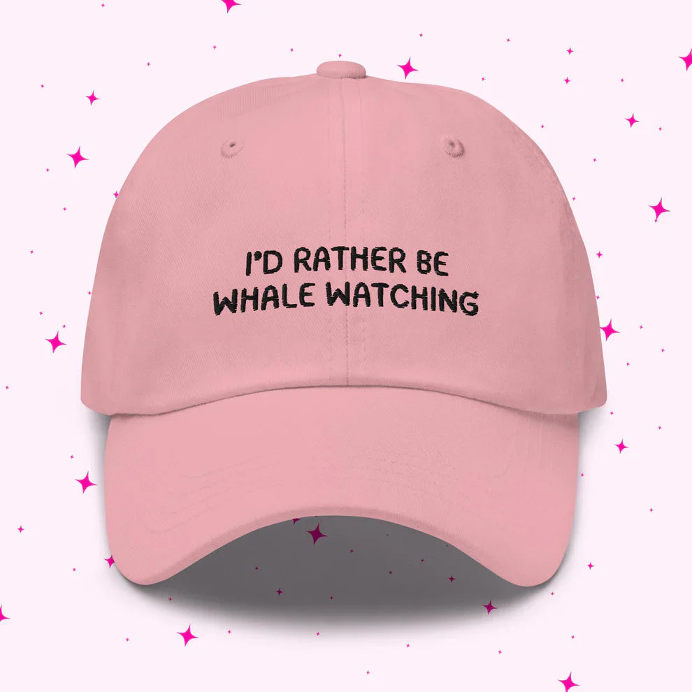 I'D RATHER BE WHALE WATCHING