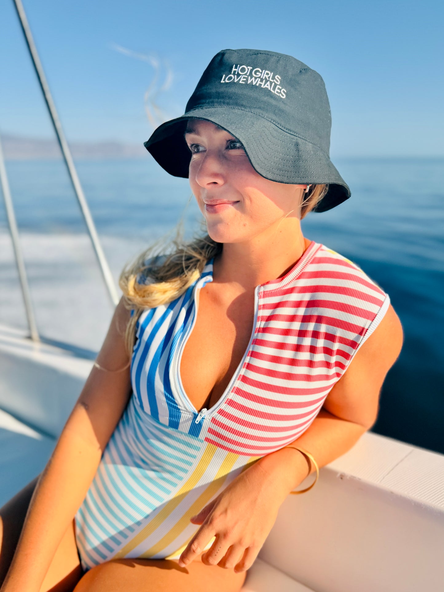 Hot Girls Love Whales Bucket Hat