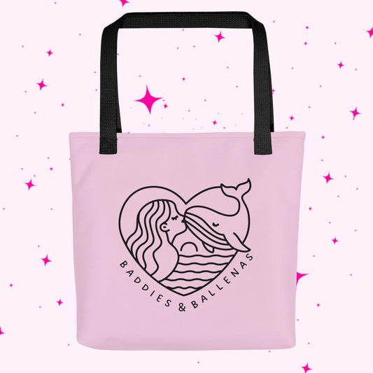 Baddies & Ballenas Logo Tote