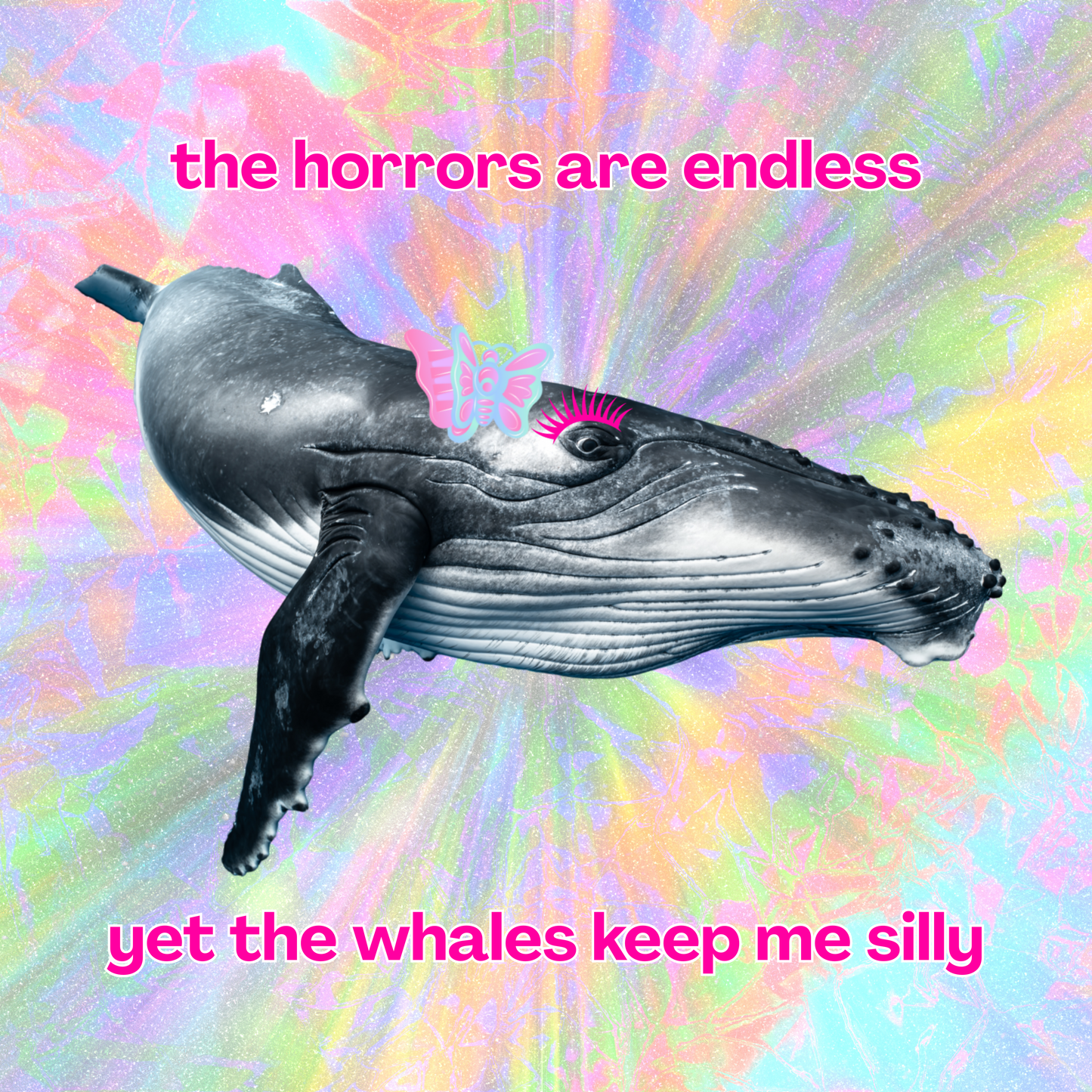 Whale Meme Sticker Sheet