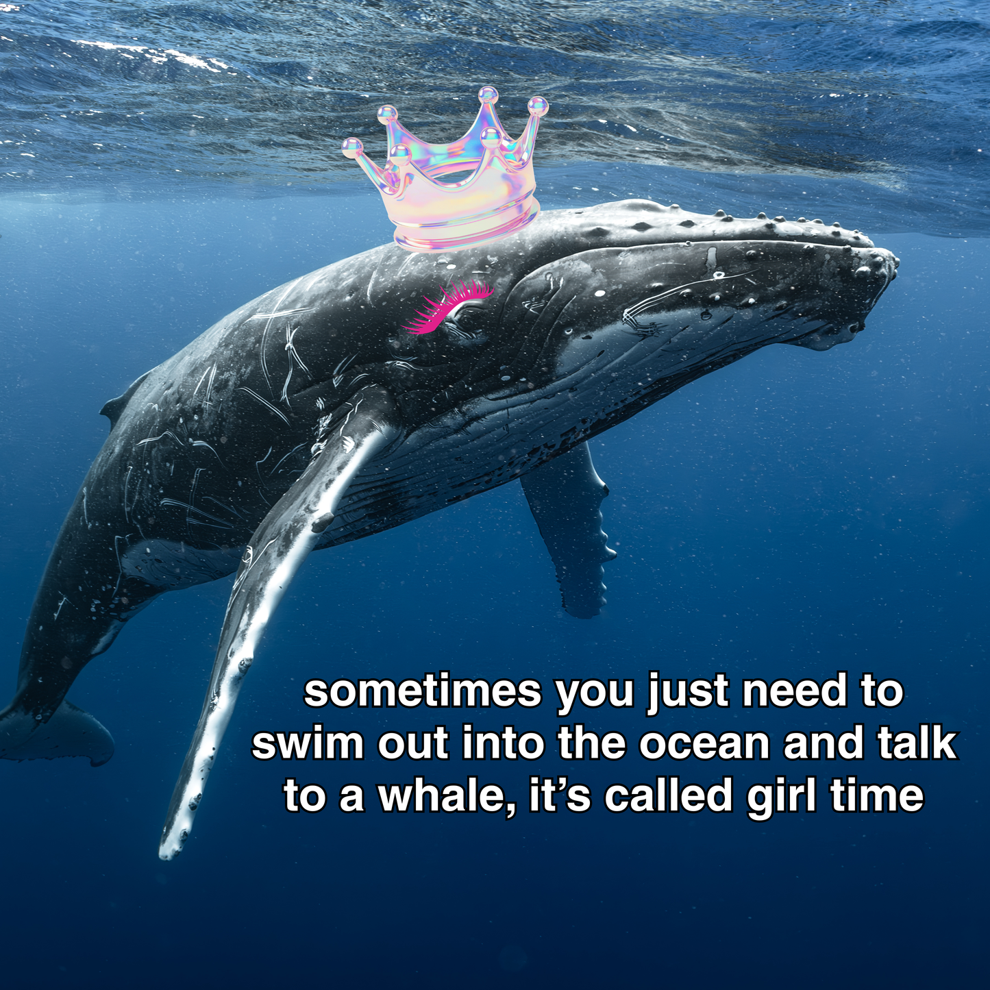 Whale Meme Sticker Sheet